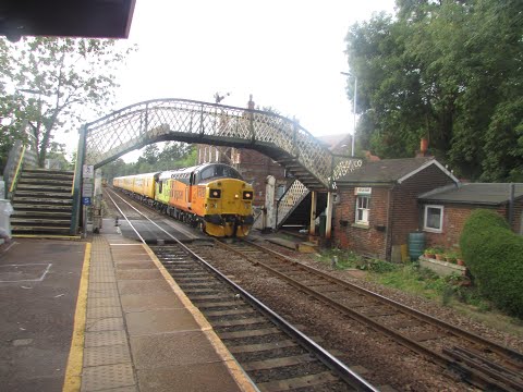 Class 37 Action on the Wherry Lines 16th August 2018