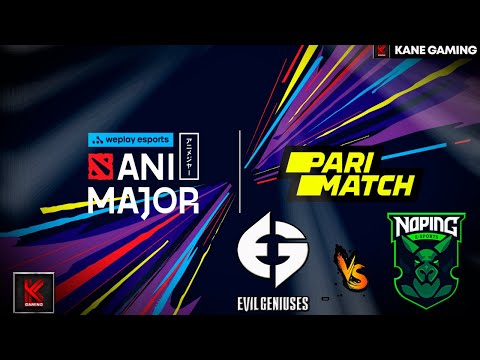 (NOPING VS EVIL GENIUSES) WEPLAY ANIMAYOR PLAYOFF BO3 (DOTA LIVE°)