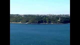 preview picture of video 'Brest vue de la Pointe des Espagnols à Roscanvel (29)'