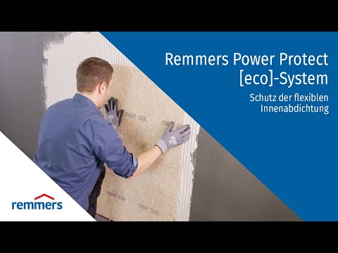 Remmers Power Protect [eco]-System - Schutz der flexiblen Innenabdichtung