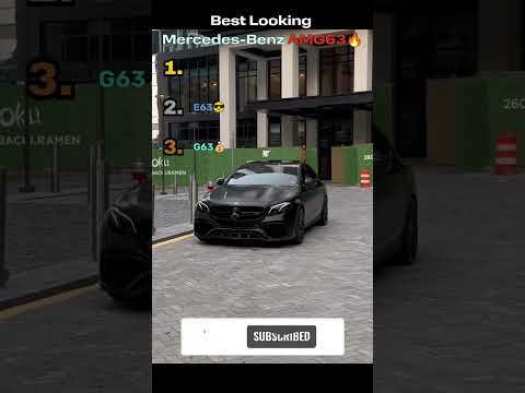 Ranking Top 3 Best Looking Mercedes-Benz AMG !🔥 #shorts #mercedes #amg