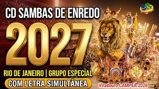 Download lagu CD SAMBAS DE ENREDO 2027 | Rio de Janeiro RJ - GRUPO ESPECIAL (Com Letra Simultânea) mp3