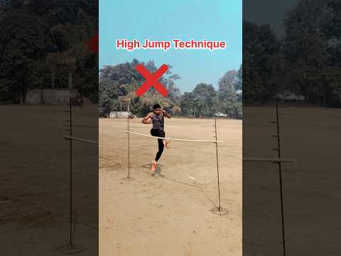 High Jump Technique.#runningtips #trackrunning #fitnesstips #explorepage