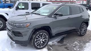 New Jeep Compass Limited in Sting Grey with 10.1" Screen