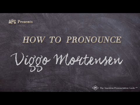 How to Pronounce Viggo Mortensen (Real Life Examples!)