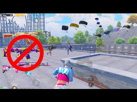 NEW ONLY AIRDROP GUN CHALLENGE🔥Pubg Mobile