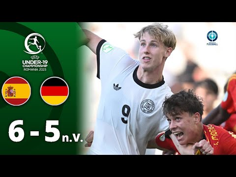 11-TORE-WAHNSINN! DFB-Nachwuchs verliert dramatisch | Spanien U19 - Deutschland U19