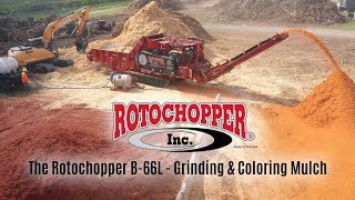 Video Thumbnail for B-66L Grinding and Coloring Mulch