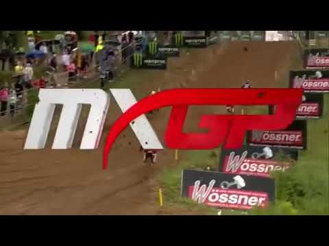Henry Jacobi crash with Paul’s Jonass MXGP of Latvia