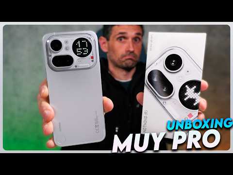 Nothing Phone (4a) Pro: Unboxing e IMPRESIONES del nuevo gama media