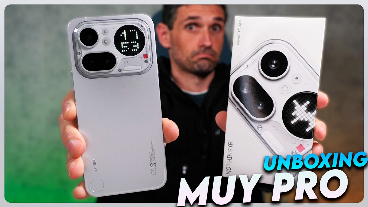 Nothing Phone (4a) Pro: Unboxing e IMPRESIONES del nuevo gama media
