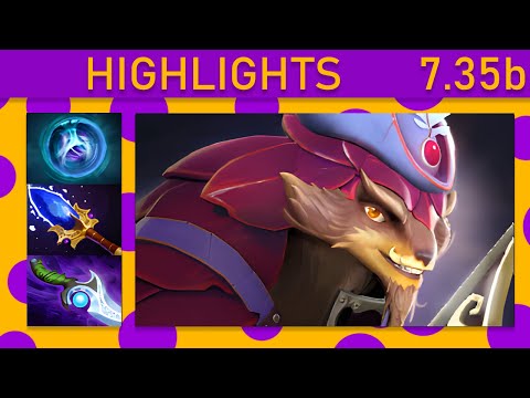 ⭐NothingToSay Pangolier 20+ Kills! Mid Highlights 7.35b - Dota 2 Top MMR
