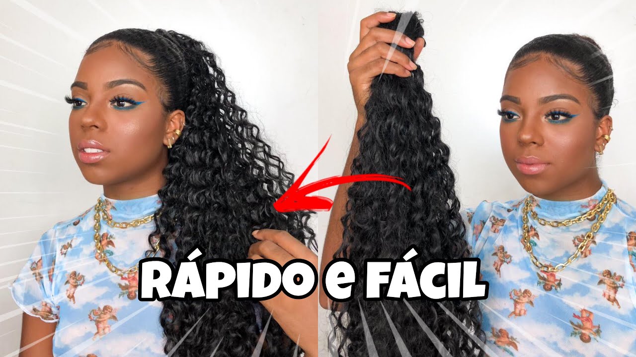 COMO COLOCAR RABO DE CAVALO ORGÂNICO ✨