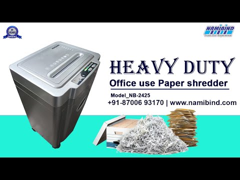 Paper Shredding Machine videos