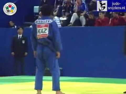Judo 2009 Paris: Kabdelov (KAZ) - Kukolj (SRB) [-81kg] golden score.