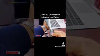 D-link 4G USB Modem DMW-222 Unboxing, Setup and Connection. #howto #modem #dlink #technology