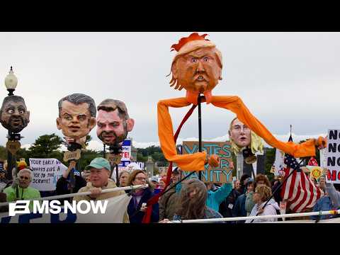 No Kings day rallies underway across the U.S. with key focus on voting