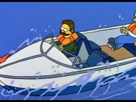 The Simpsons - Ned Flanders - How are my boys doin', Homer?