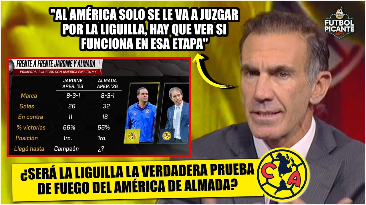AMÉRICA de ALMADA ILUSIONA pero ESTÁ LEJOS de aquel equipo de JARDINE: Paco Gabriel | Futbol Picante