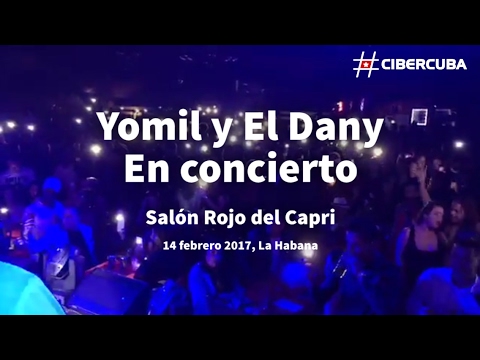 Concierto en directo de Yomil y El Dany en El Capri