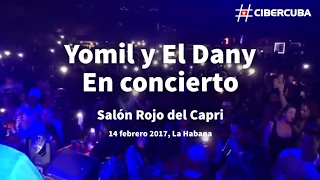 Concierto en directo de Yomil y El Dany en El Capri