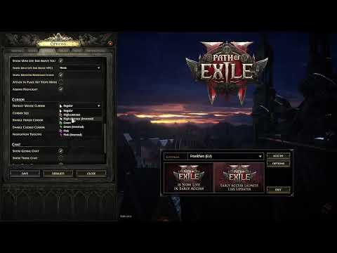 Path of Exile 2 - Cara Mengubah Kursor Mouse - Kustomisasi Penunjuk Anda