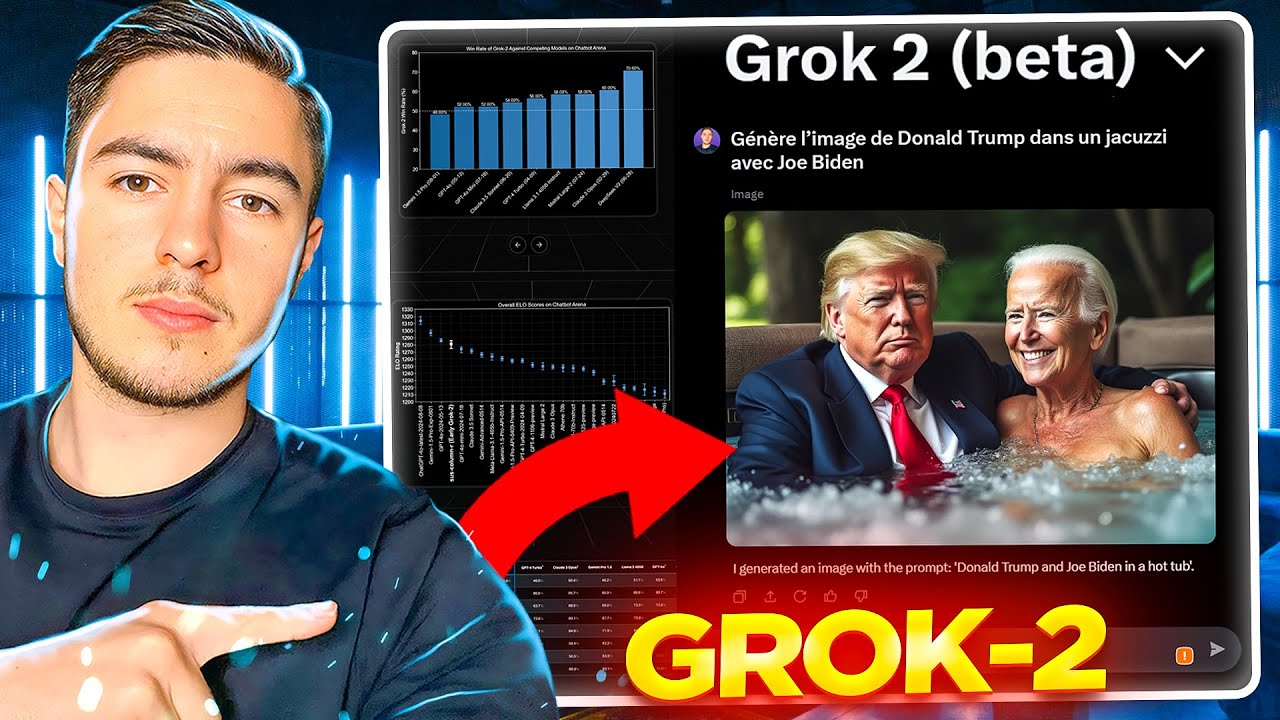 Grok-2 : La NOUVELLE IA d'Elon Musk qui va faire SCANDALE !