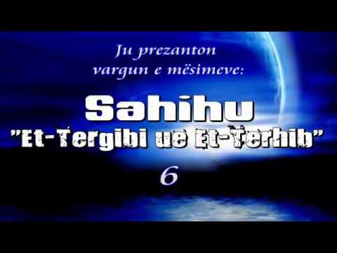 6 Sahihu Et-Tergibi ue Et-Terhib - Kapitulli i marteses - Nga hadithi 1959 deri 1965