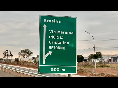 BR-050 sentido Norte - Cristalina (GO)