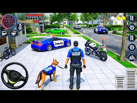Police Car Chase Simulator 3D - Real City Cop Pursuit Goes Wild 🚨😱 (Android Gameplay)