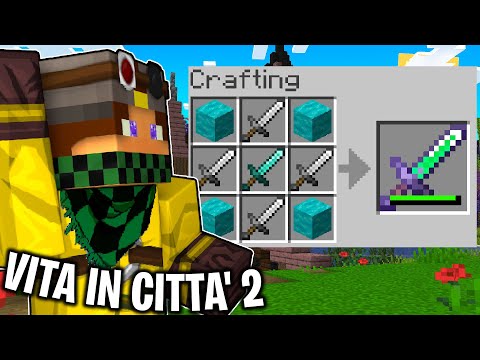 COMPRO LA SPADA più VELOCE DELLA  VITA IN CITTÀ 2 - Minecraft #39