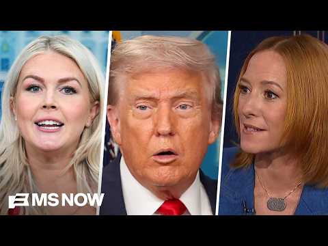 Psaki reacts to Leavitt stepping down from being WH press secretary