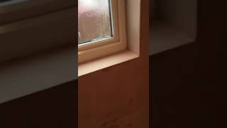 Video after we plastered bathroom