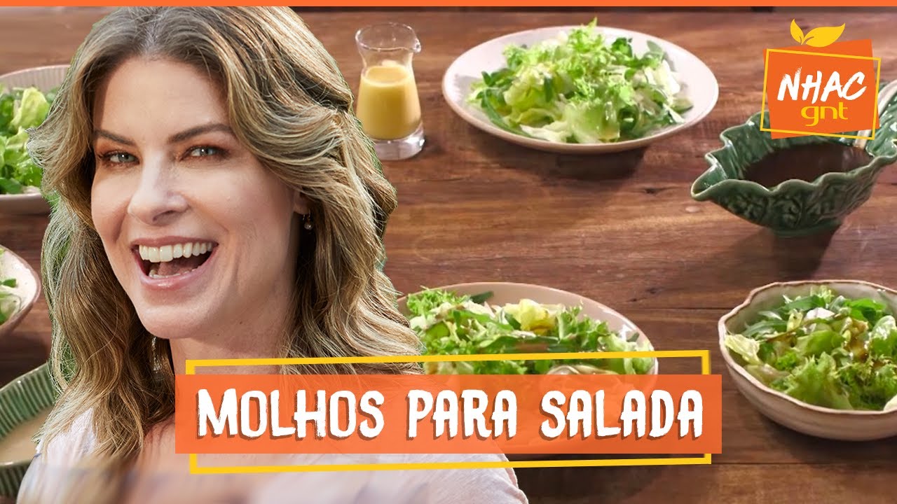Watch Now 4 OPÇÕES DE MOLHOS PARA SALADA VERDE | Rita Lobo | Cozinha Prática 4 OPÇÕES DE MOLHOS PARA SALADA VERDE | Rita Lobo | Cozinha Prática