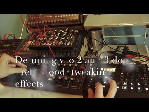 Behringer Model D meets Digitakt, O coast and Roland D05