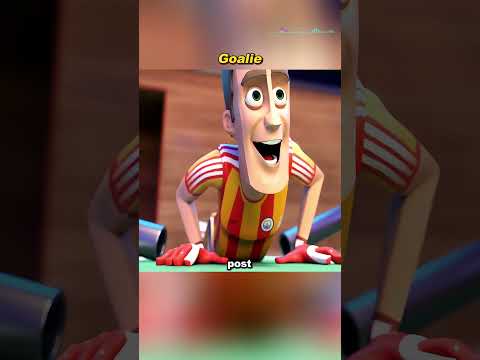 The players kept passing the ball back and forth.But the red team’s goalkeeper was bored out of his