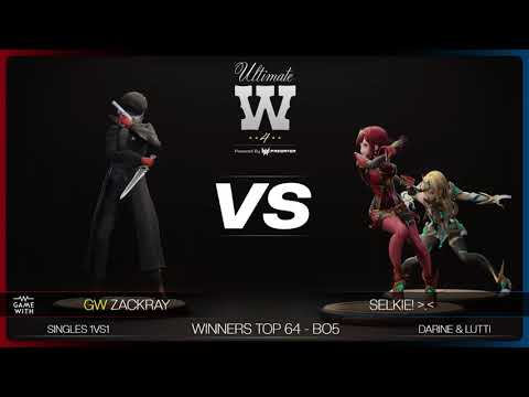 UW4 Single Winners TOP 32 Qualifier - zackray (Joker) Vs. Selkie! (Pyra and Mythra,Palutena)