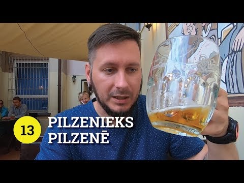 Eirotrips - ģimenes ceļojums ar auto pa Eiropu 13. sērija: gardas vakariņas krogā Pilzene, Čehija