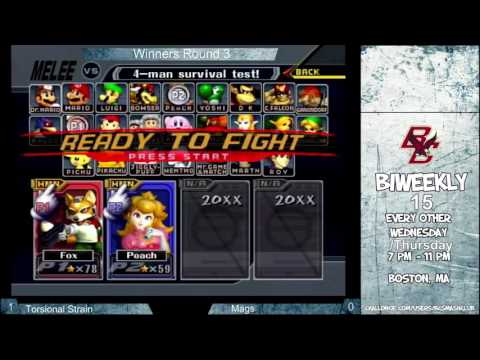BC Biweekly 15: Winner's Round 3 - Torsional Strain (Fox) vs. Mags (Peach)