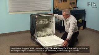 Frigidaire Dishwasher Repair: How to Replace the Bottom Door Gasket