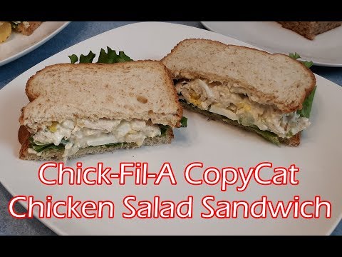 CopyCat Chick-Fil-A Chicken Salad Sandwich