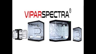 VIPARSPECTRA Grow Tent Review for Indoor Gardening 4x4 & 4x2 Setup / Walk Through