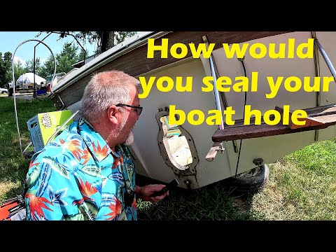 Your Boat Hole what sealant would you use Sikaflex 29 - 3M 5200 - The Right Stuff - Marine Silicone