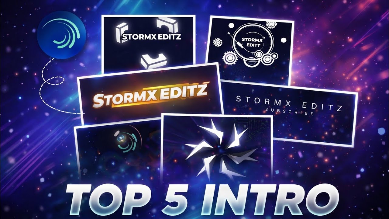 🔥Top 5 Alight Motion Intro Presets | Alight Motion Tutorial | Best Intro Editing