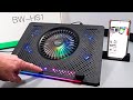 Blitzwolf BW HS1 RGB Laptop Cooling Fan Review