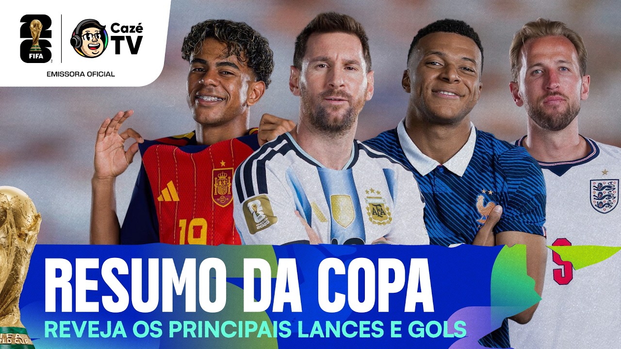 RESUMO DA COPA! RELEMBRE OS PRINCIPAIS MOMENTOS DA COPA DO MUNDO FIFA™ 2026 ATÉ AGORA (14/07)