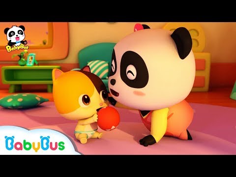 Si Panda Kecil Kiki & Miumiu Menjadi Pengasuh Anak | Lagu Anak-anak | Bahasa Indonesia | BabyBus