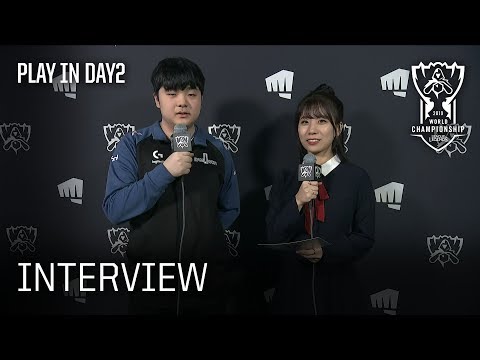 DAMWON Gaming : Canyon 인터뷰 | 10.03 | 2019 Worlds Championship