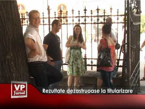 Rezultate dezastruoase la titularizare