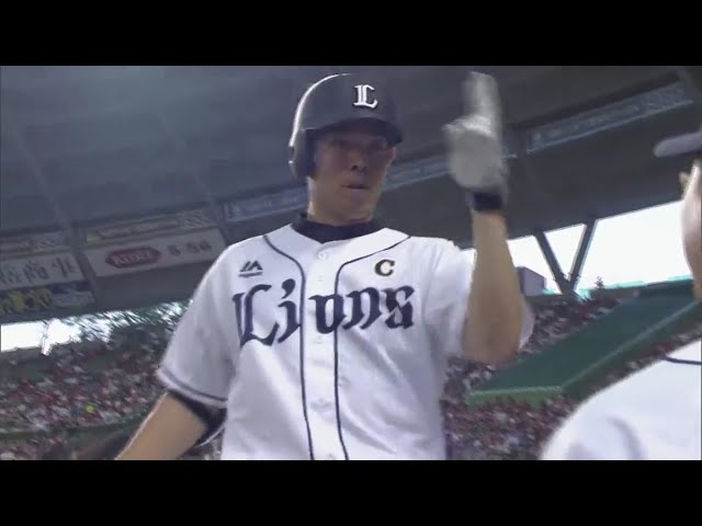 【1回裏】ライオンズ・秋山 右中間への先頭打者ホームランで1点差に!! 2019/6/6 L-C